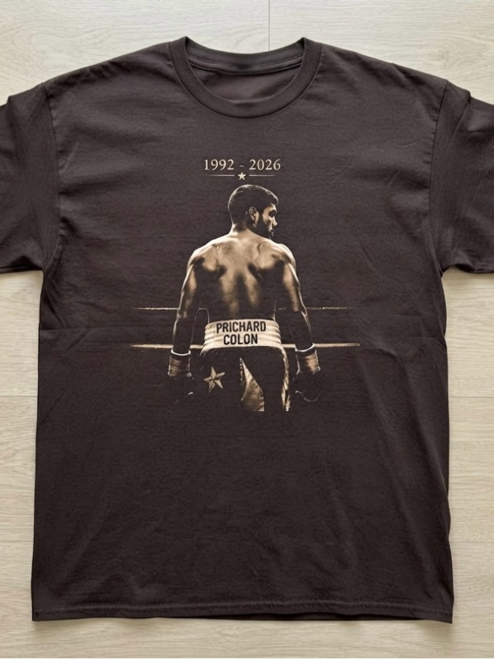 Prichard Colón Tribute T-Shirt |  Boxing Legend | Memorial Tee